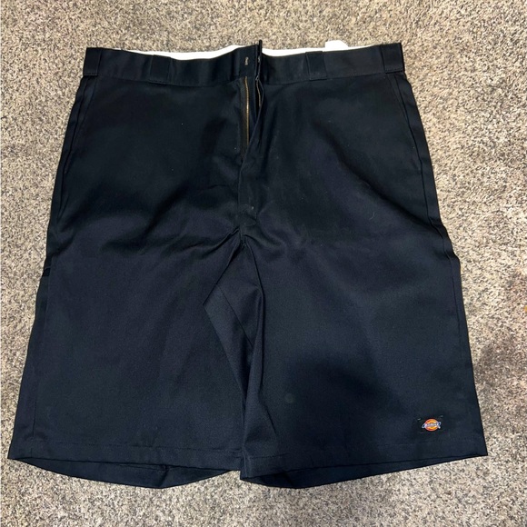 Loose Fit Flat Front Work Shorts, 13" - Picture 1 of 3
